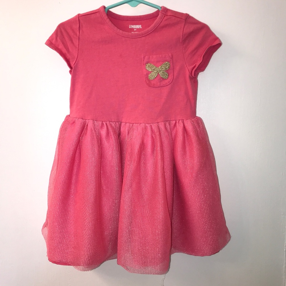 Gymboree Toddler Pink Tulle Skirt Dress